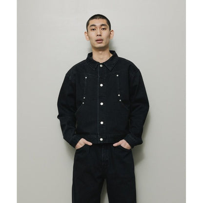 BAL CARB POCKET WASHED DENIM JACKET