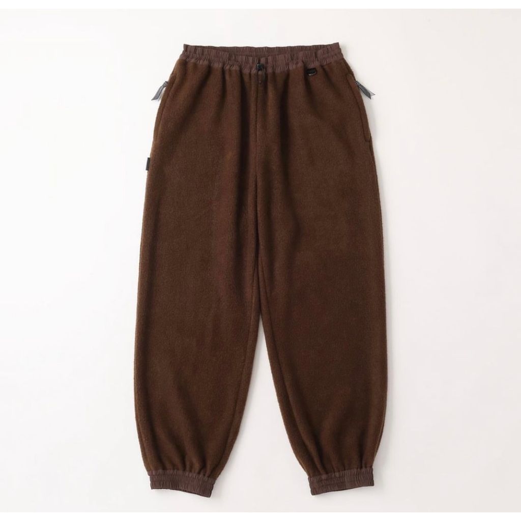 S.F.C SPORTY WIDE FLEECE PANTS STRIPES FOR CREATIVE – MAROON WEBSTORE