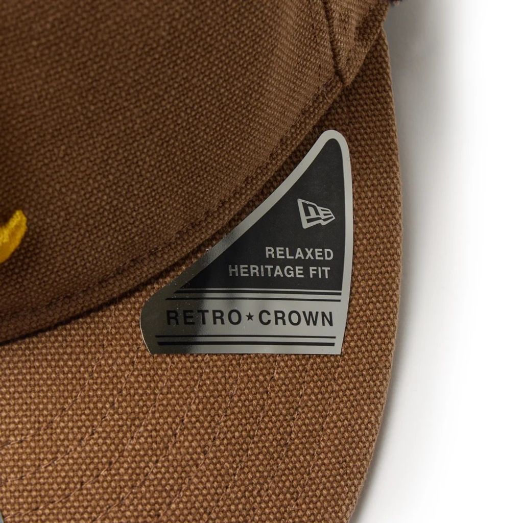 NEW ERA RC 9FIFTY Curved Visor Powered by GORO(MIN-NANO) MIN-NANO Damage ブラウン  15175390