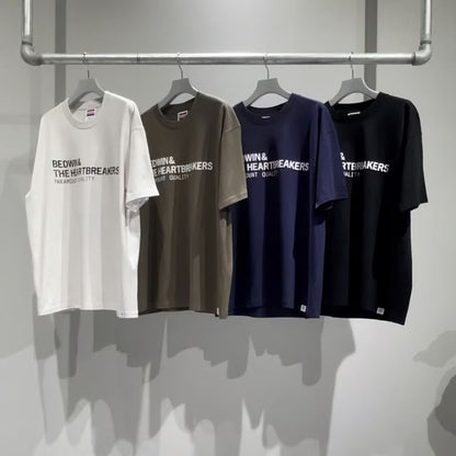 BEDWIN & THE HEARTBREAKERS LINEAGE Ex. S/S PRINT T（OLIVE）