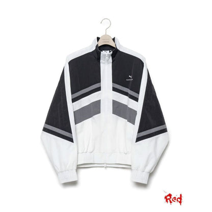 FUMITO GANRYU PUMA Switched Nylon Jk - Black x White