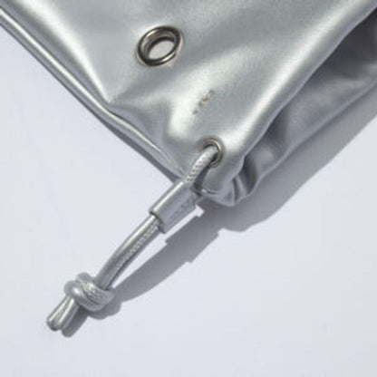 F/CE. TECH LEATHER EYELET POCHETTE