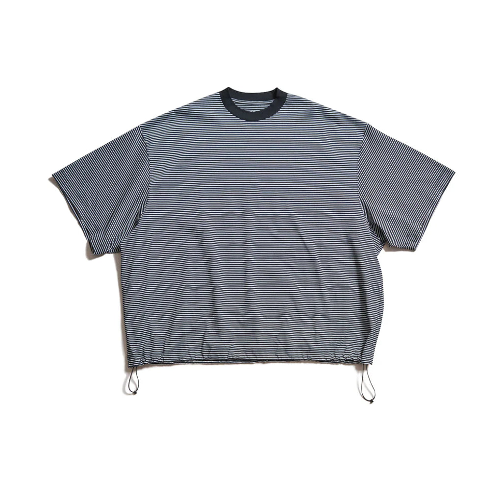 is-ness BALLOON BORDER SHORT SLEEVE T-SHIRT