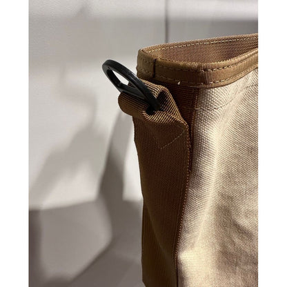 COMME des GARCONS HOMME 「BRIEFING」W-NAME COTTON CANVAS BAG（BEIGE）