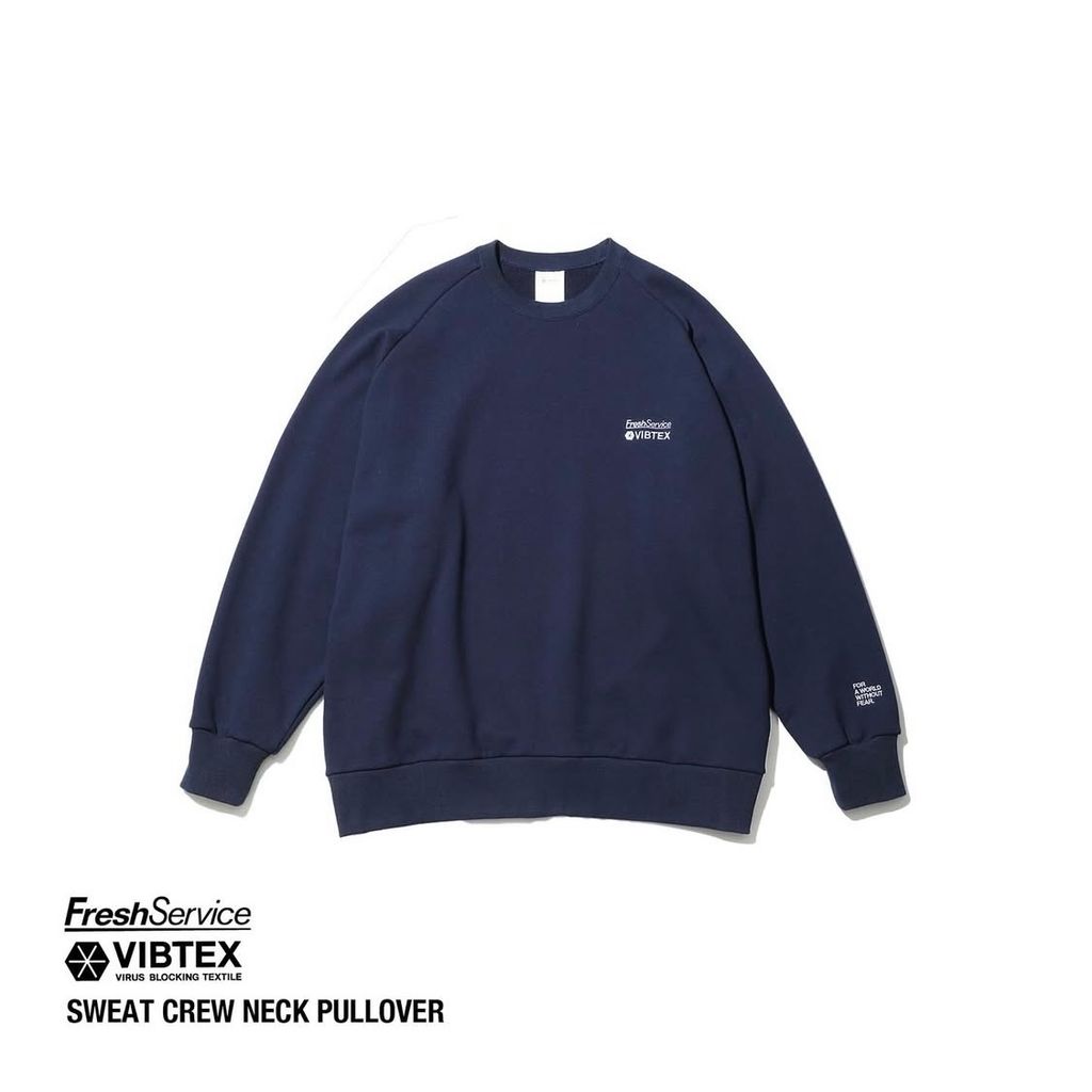 VIBTEX for FreshService "SWEAT CREW NECK PULLOVER"