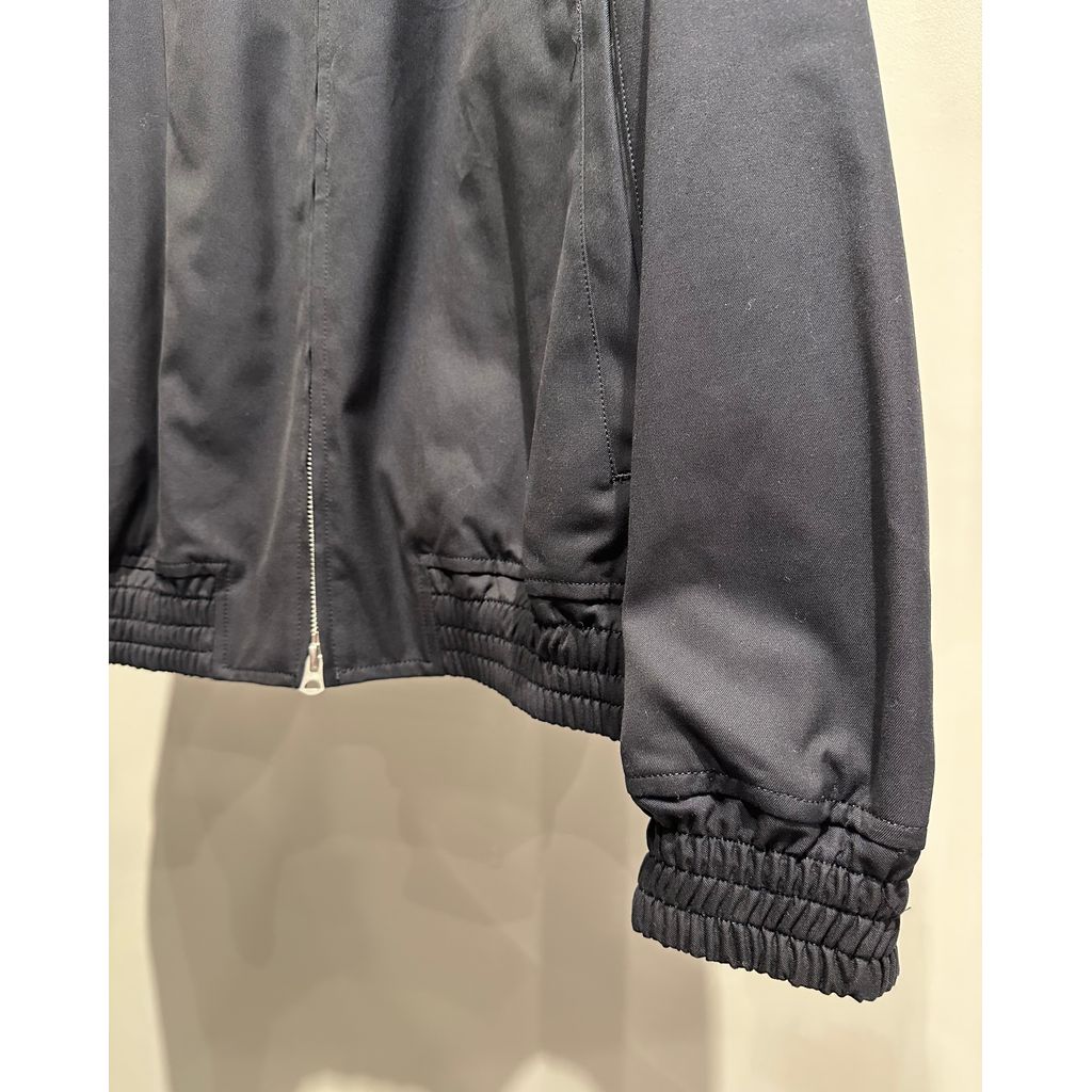 COMME des GARCONS HOMME COTTON YARN-DYED BLOUSON（NAVY）