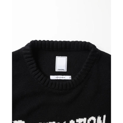 Liberaiders THUNDER LOGO KNIT SWEATER