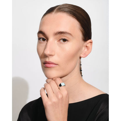 TOM WOOD Kay Ring Ice Blue