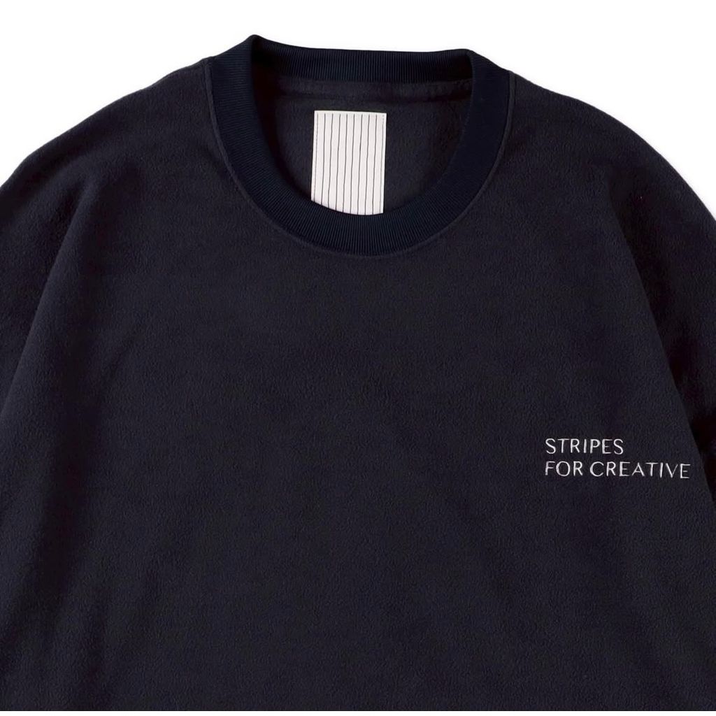 S.F.C FLEECE SUPER BIG LS ROUND TEE