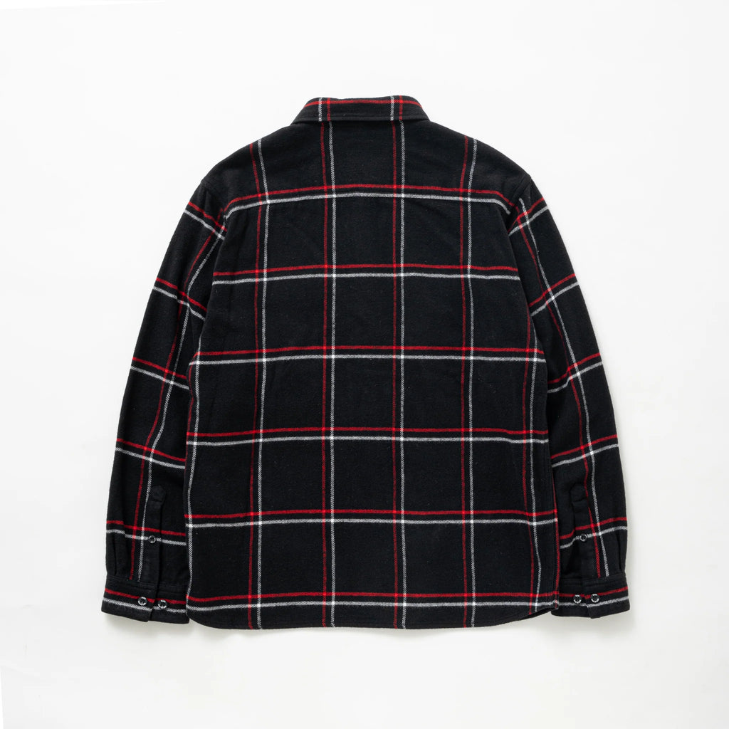 トップス RATS COTTON FLANNEL CHECK SHIRT RATS COTTON FLANNEL CHECK SHIRT – MAROON WEBSTORE