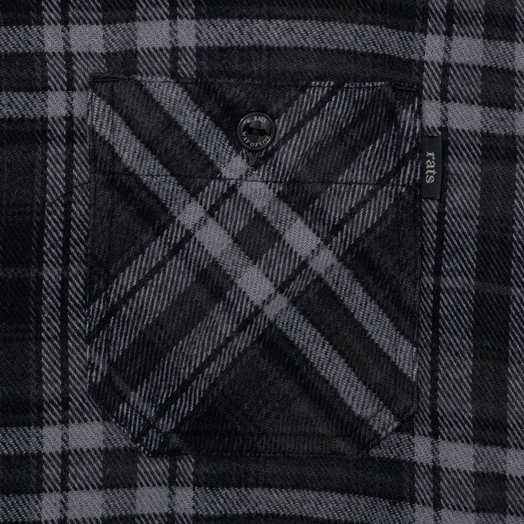 RATS TARTAN FLANNEL CHECK SHIRT