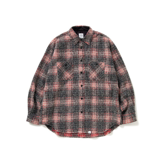 BEDWIN & THE HEARTBREAKERS L/S WOOL BIG SHIRT "BILLY"