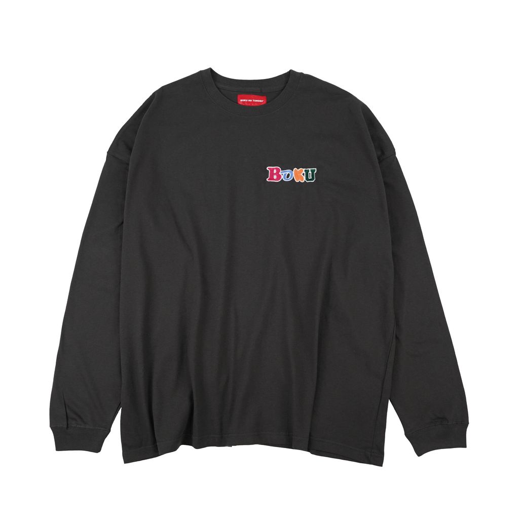 BOKU HA TANOSII  BOKU LOGO ビッグシルエットロンTee