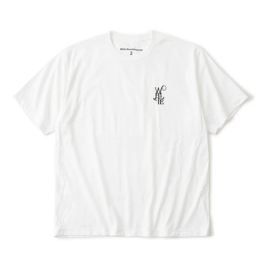 WHITE MOUNTAINEERING WM LOGO EMBROIDERY T-SHIRT