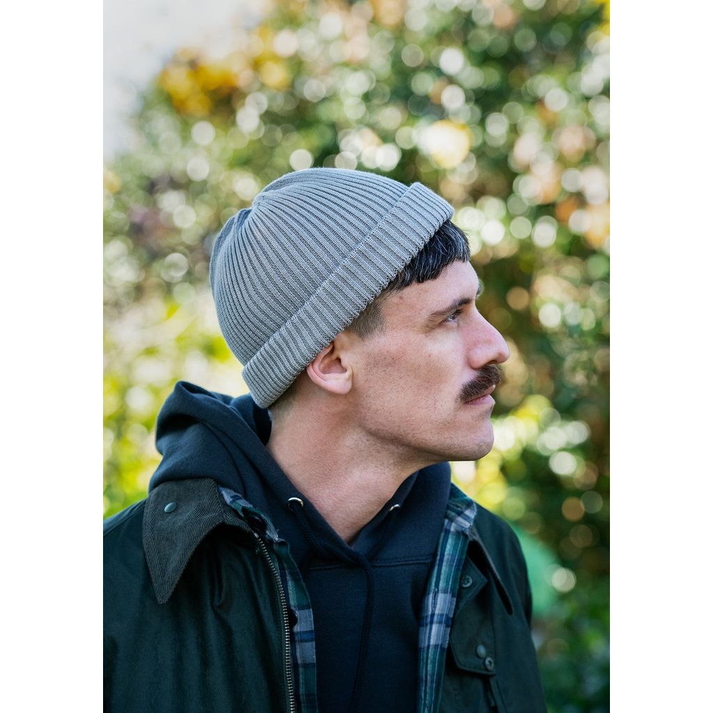 ROTOTO COTTON ROLL UP BEANIE