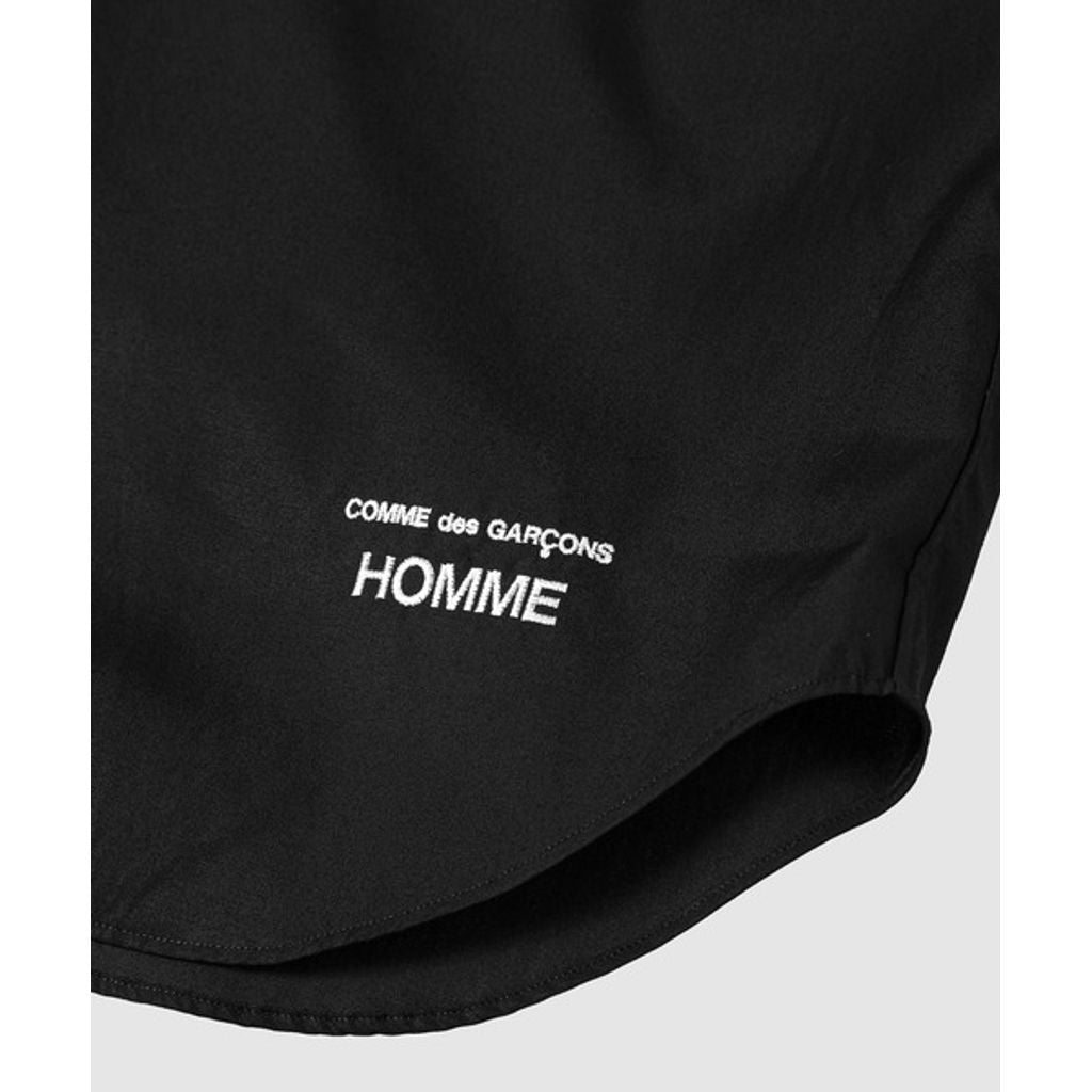 COMME des GARCONS HOMME 紺BDシャツ背面CdGHロゴ COMME des GARCONS HOMME COTTON PLAIN LOGO SHIRTS – MAROON WEBSTORE