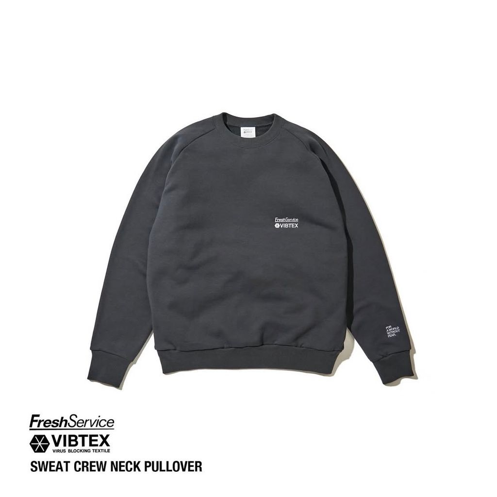 VIBTEX for FreshService "SWEAT CREW NECK PULLOVER"