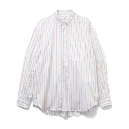 BEDWIN & THE HEARTBREAKERS L/S STRIPE BIG SHIRT "EWAN"