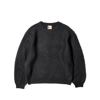 TOWNCRAFT MOHAIR SHAGGY CREW SWEATER