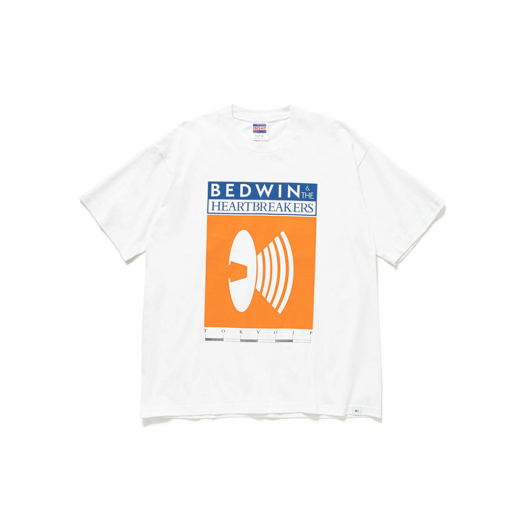 BEDWIN & THE HEARTBREAKERS S/S PRINTED TEE "D.GAHAN"