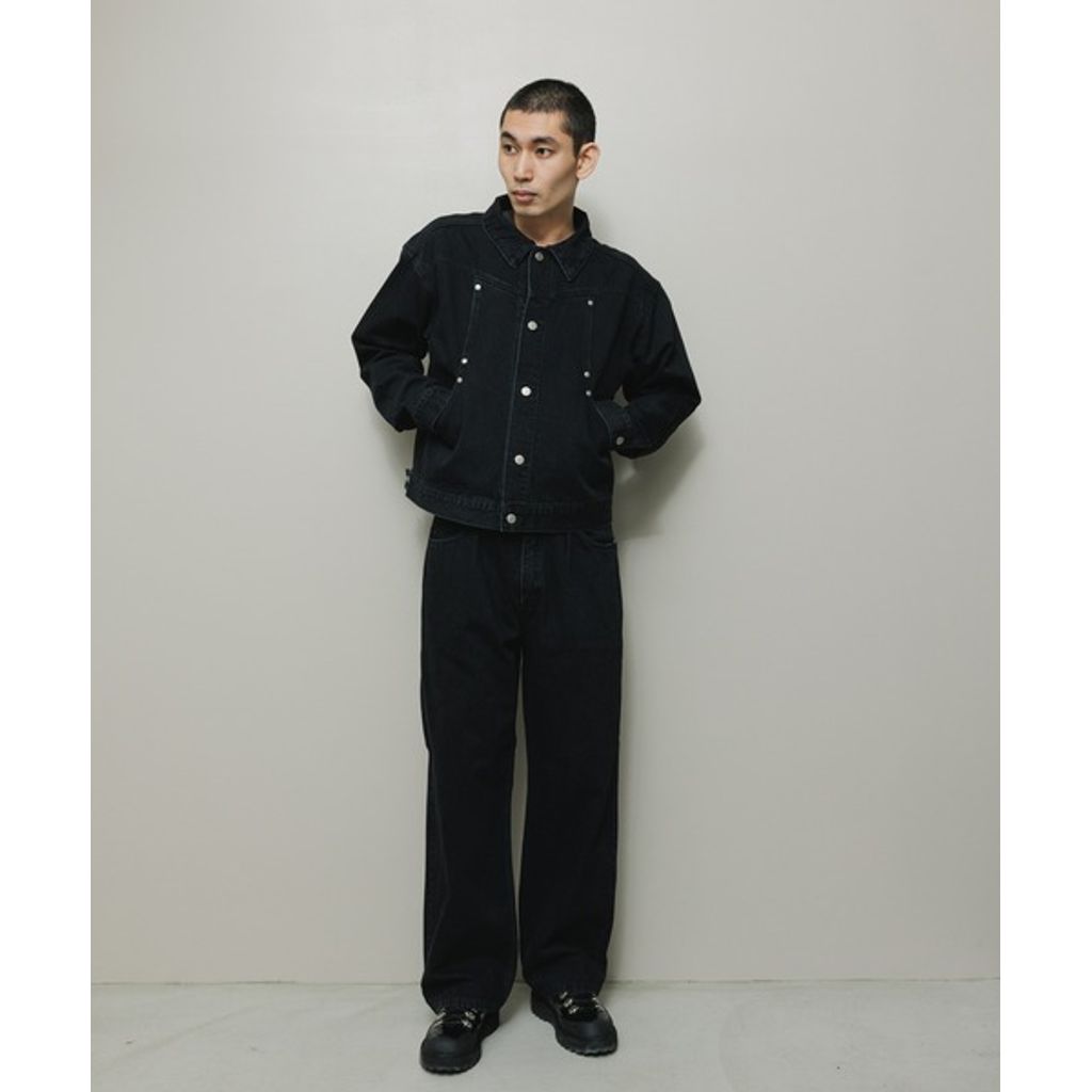 BAL CARB POCKET WASHED DENIM JACKET