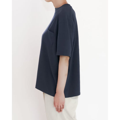 YAECA STOCK  Short Sleeve Tubular T-shirts With Pocket