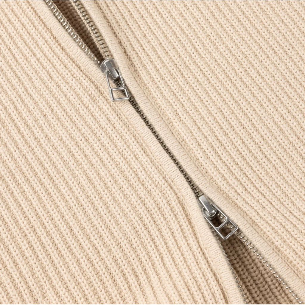 Dime Double Zip Knit