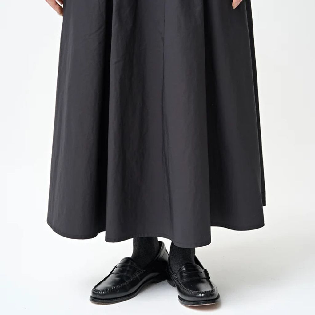 ORCIVAL Women's Salt Shrinking Burberry Waist Gather Skirt OR-F0068 SSB-R