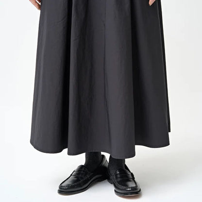 ORCIVAL Women's Salt Shrinking Burberry Waist Gather Skirt OR-F0068 SSB-R