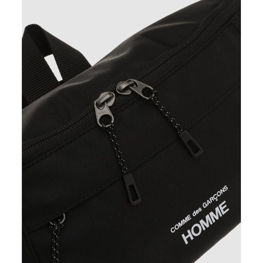 COMME des GARCONS HOMME POLYESTER CORDURA WAIST BAG（BLACK）