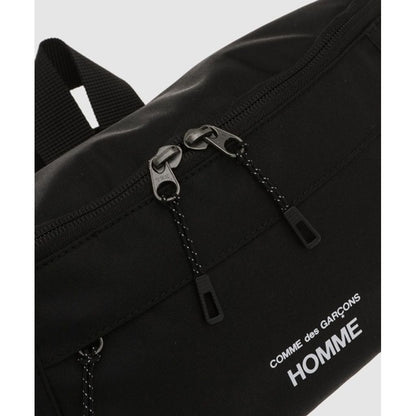 COMME des GARCONS HOMME POLYESTER CORDURA WAIST BAG（BLACK）