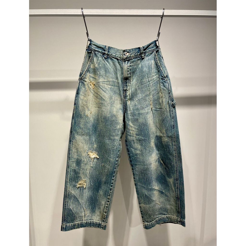 PORTER CLASSIC STEINBECK DENIM PAINTER PANTS VINTAGE CUSTOM