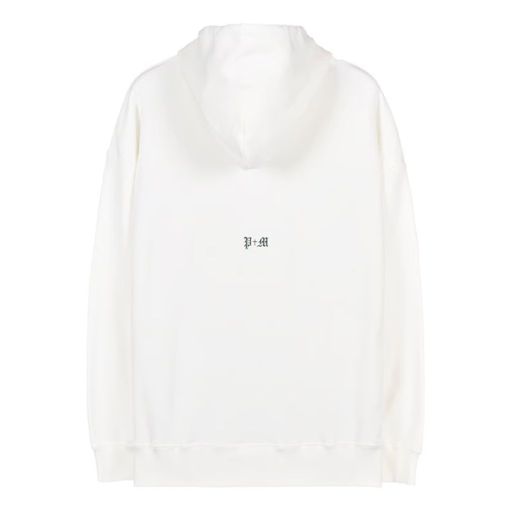 P+M/PHENOMENON VEHICLE PHOTO PRINTED PULLOVER HOODED