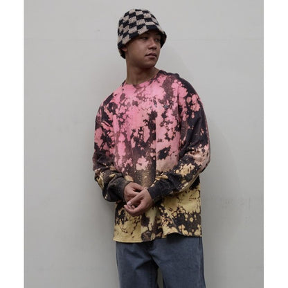 BAL LOGO TIE DYE LS TEE by YUKIDYE