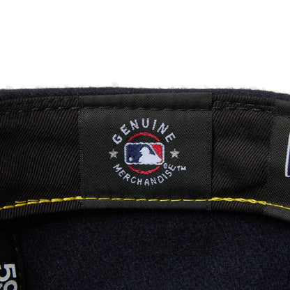 NEW ERA  59FIFTY Powered by GORO NAKATSUGAWA（MIN-NANO） ニューヨーク・ヤンキース メルトン ネイビー ライトグリーンバイザー