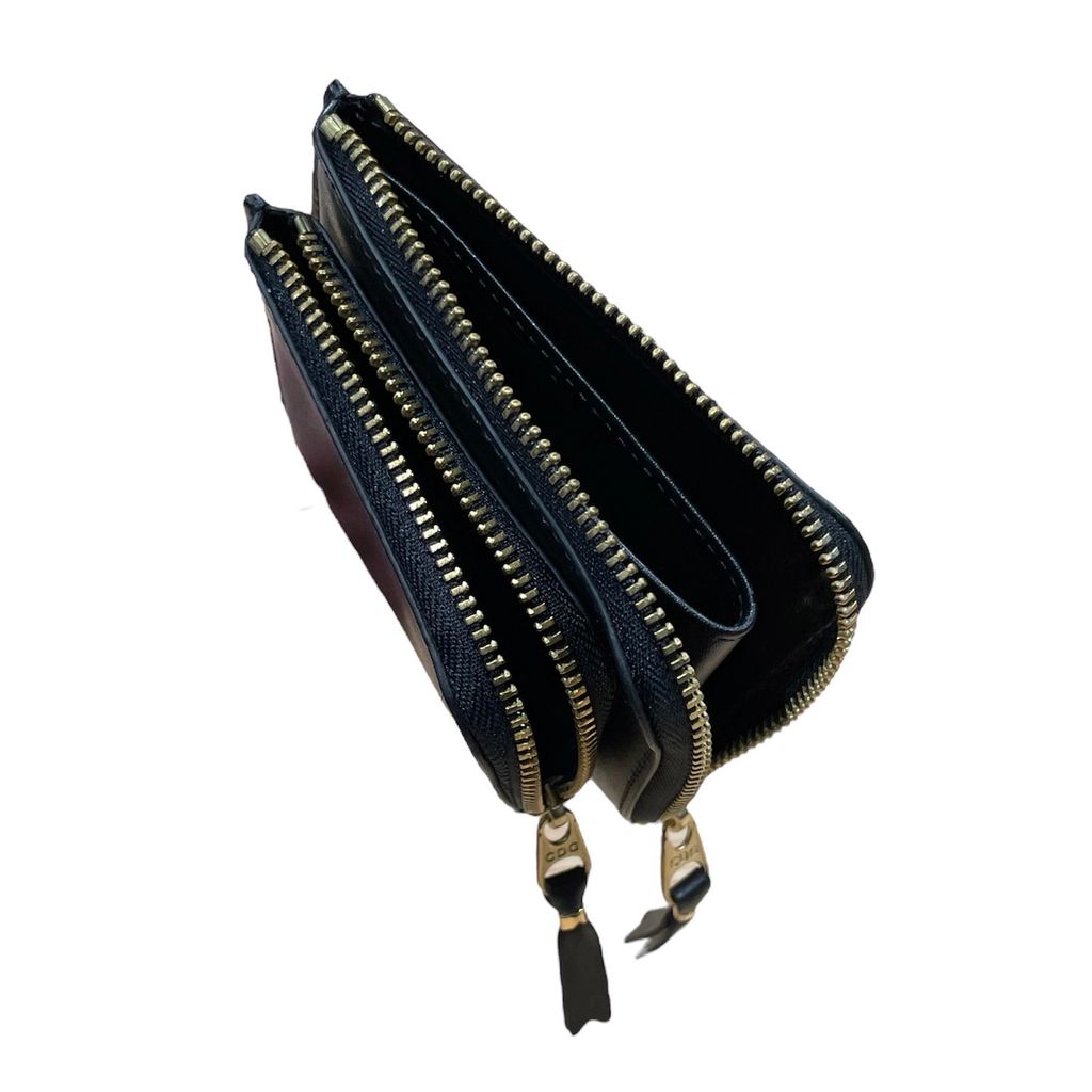 Wallet COMME des GARCONS Classic Leather Outside Pocket Wallet（BLACK）