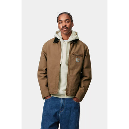 CARHARTT WIP Detroit Jacket - Hamilton Brown / Tobacco (rinsed)