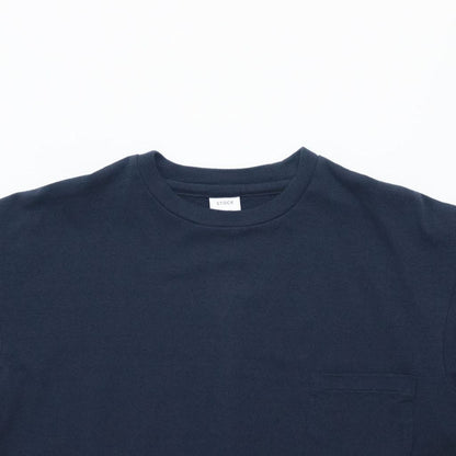 YAECA STOCK  Short Sleeve Tubular T-shirts With Pocket