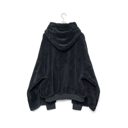 FUMITO GANRYU Kimono Boa Fleece Hoodie