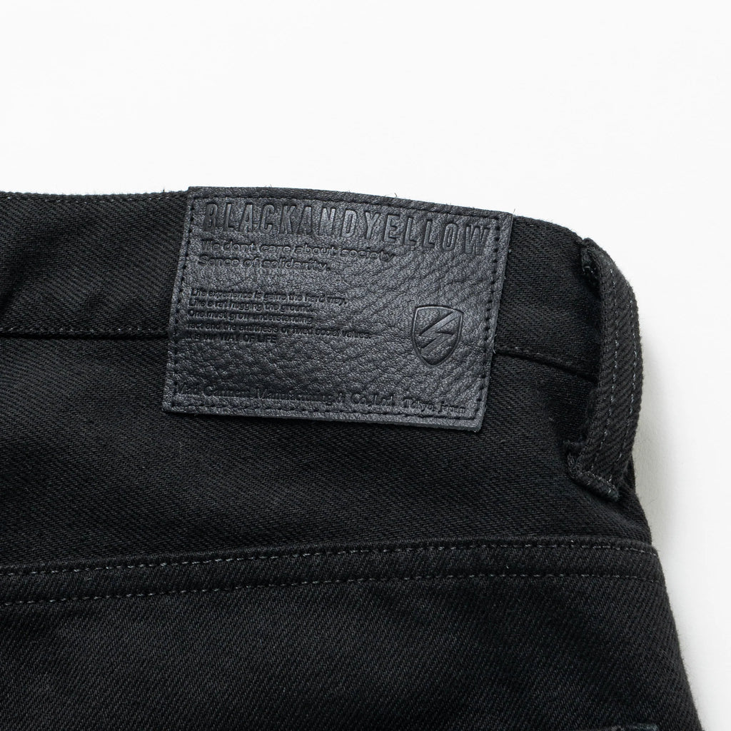 RATS BLACK DENIM PANTS