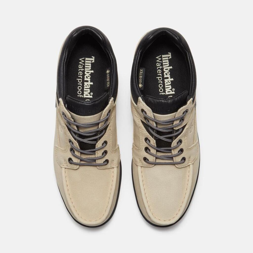 Timberland メンズ ヘリテージ GTX モックトゥ (LT BEIGE)