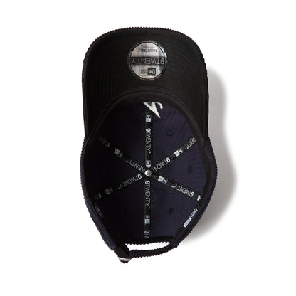 NEW ERA   9TWENTY Corduroy コーデュロイ アトランタ・ブレーブス ネイビー ブラックバイザー