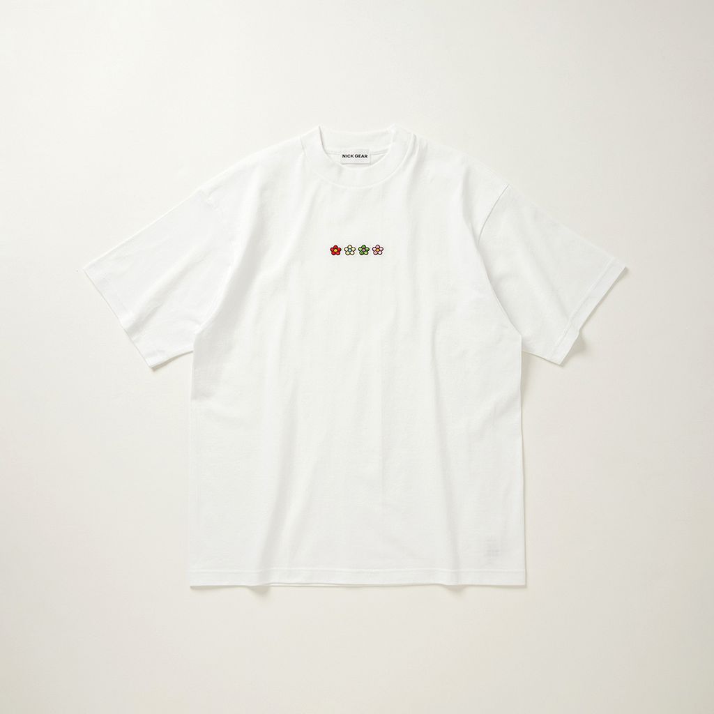NICK GEAR Alignment Flower T-shirt