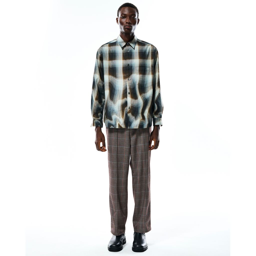 TOLQ Melt Graphic Printed Regular Collar Shirt