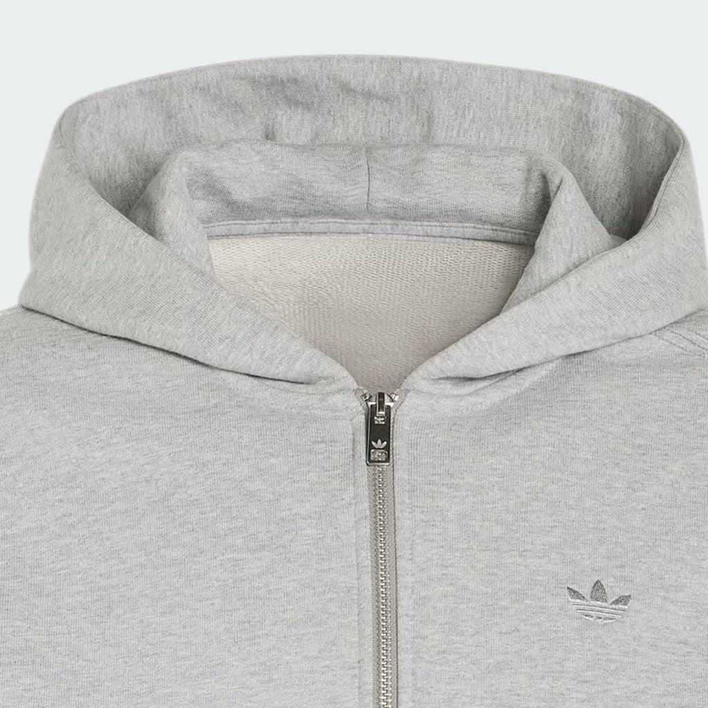 adidas originals プレミアムエッセンシャルズ クロップド フルジップ スウェットシャツ