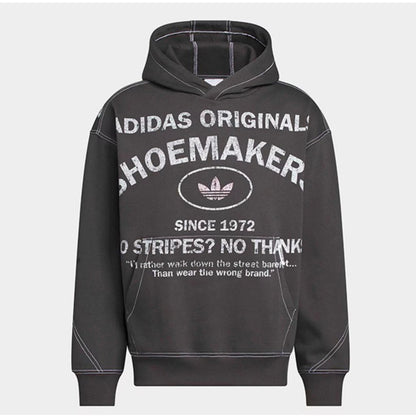 adidas originals オリジナルス シューメーカー グラフィック パーカー　ユーティリティブラック