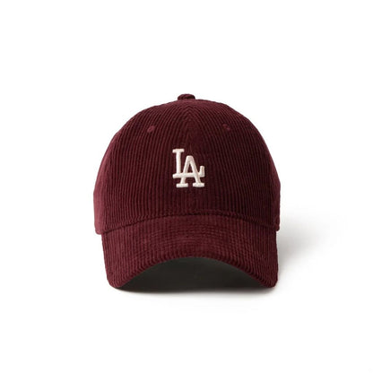 NEW ERA 9TWENTY Corduroy コーデュロイ ロサンゼルス・ドジャース ワイン