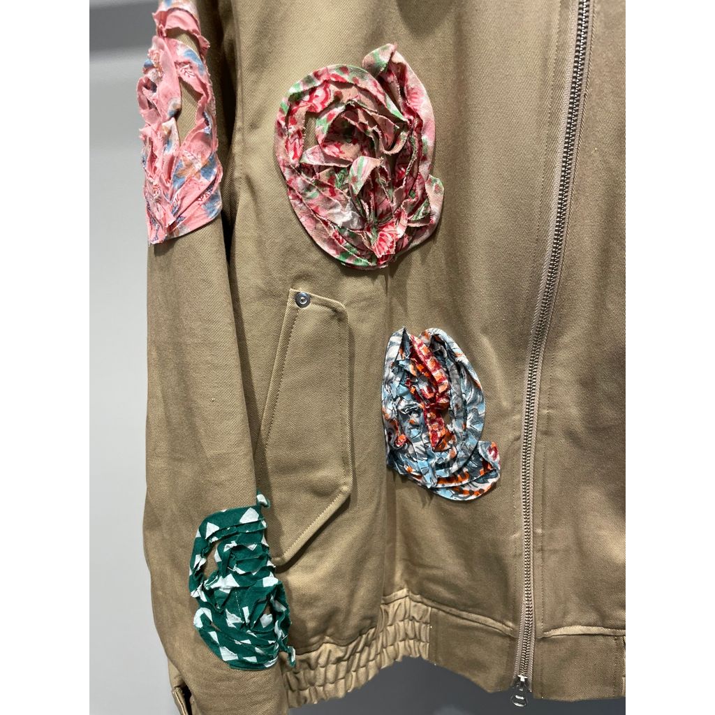 FAF Block Print Flower Jacket