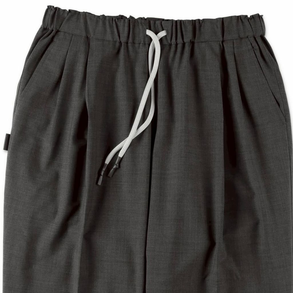 S.F.C TWO TUCK S WOOL PANTS