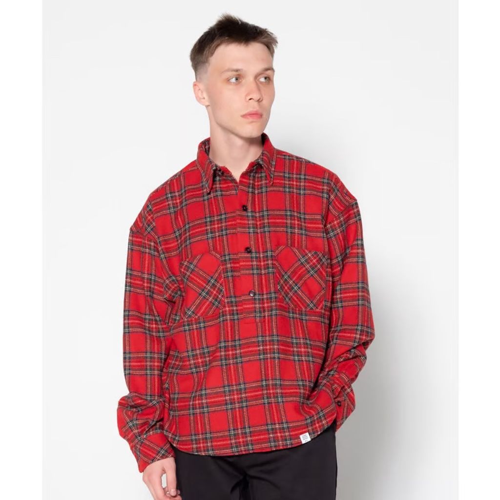 BEDWIN & THE HEARTBREAKERS L/S PULLOVER SHIRT "BARROW"